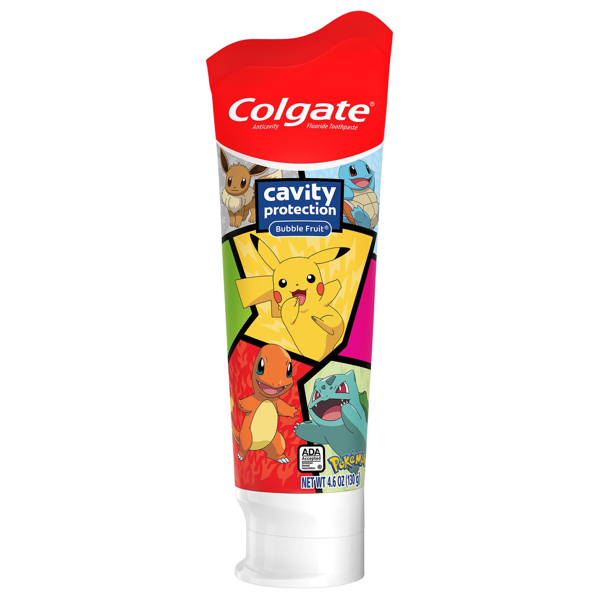 slide 1 of 13, Colgate Kids Pokemon Toothpaste with Fluoride, Mild Bubble Fruit Flavor, 4.6 Oz., 4.6 oz