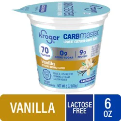 Kroger Carbmaster Vanilla Yogurt