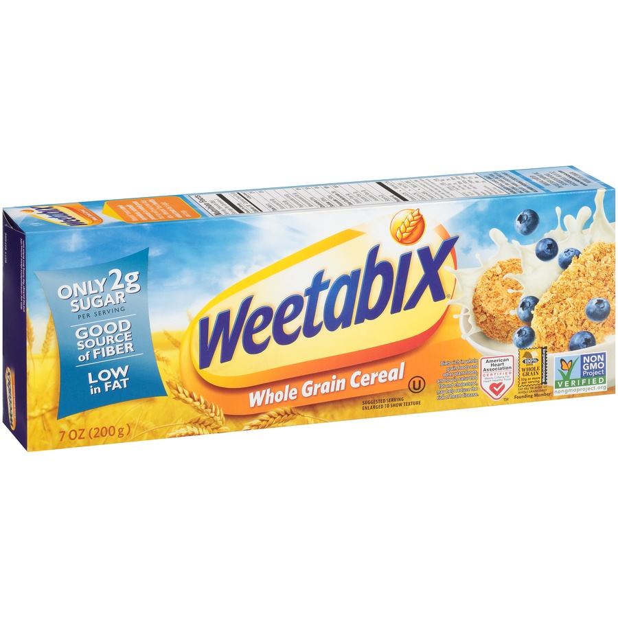 slide 2 of 8, Weetabix Whole Grain Cereal, 7 oz