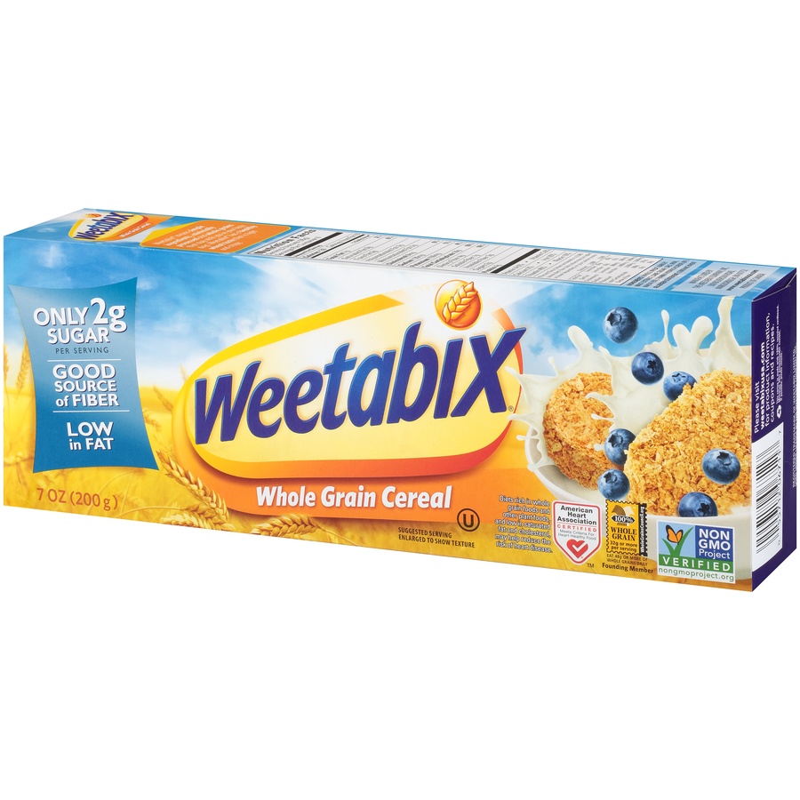 slide 3 of 8, Weetabix Whole Grain Cereal, 7 oz