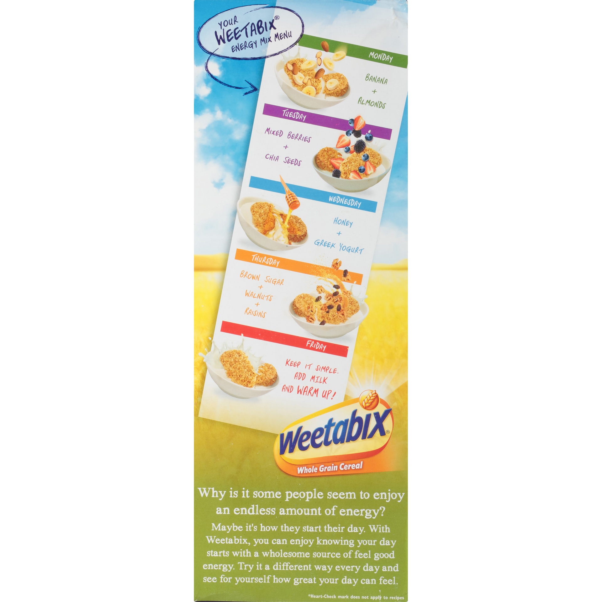 slide 6 of 8, Weetabix Whole Grain Cereal, 7 oz