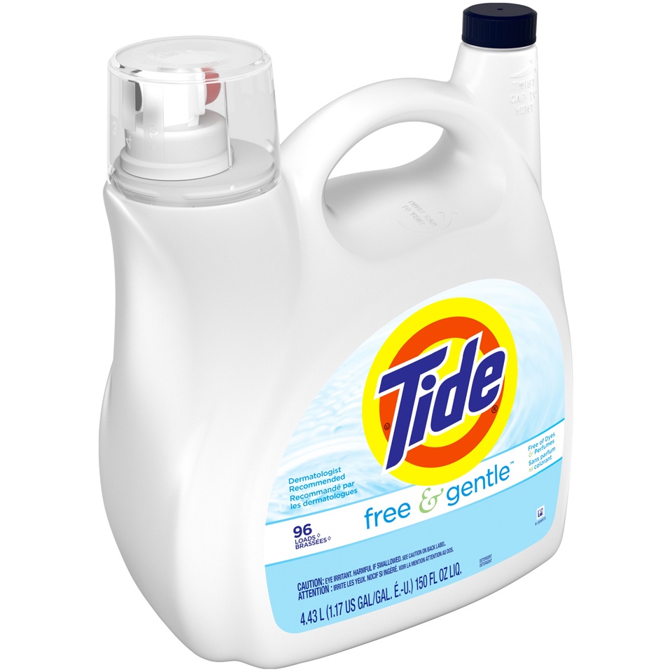 slide 2 of 2, Tide Detergent, 150 oz