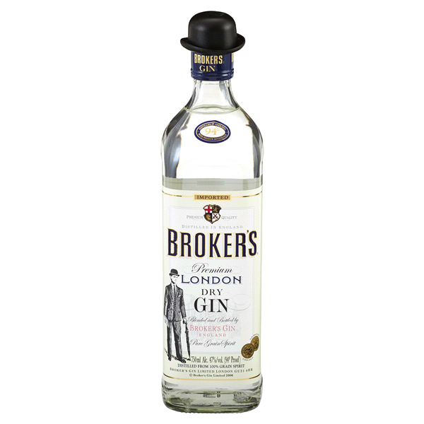 slide 1 of 1, Broker's Gin, 750 ml