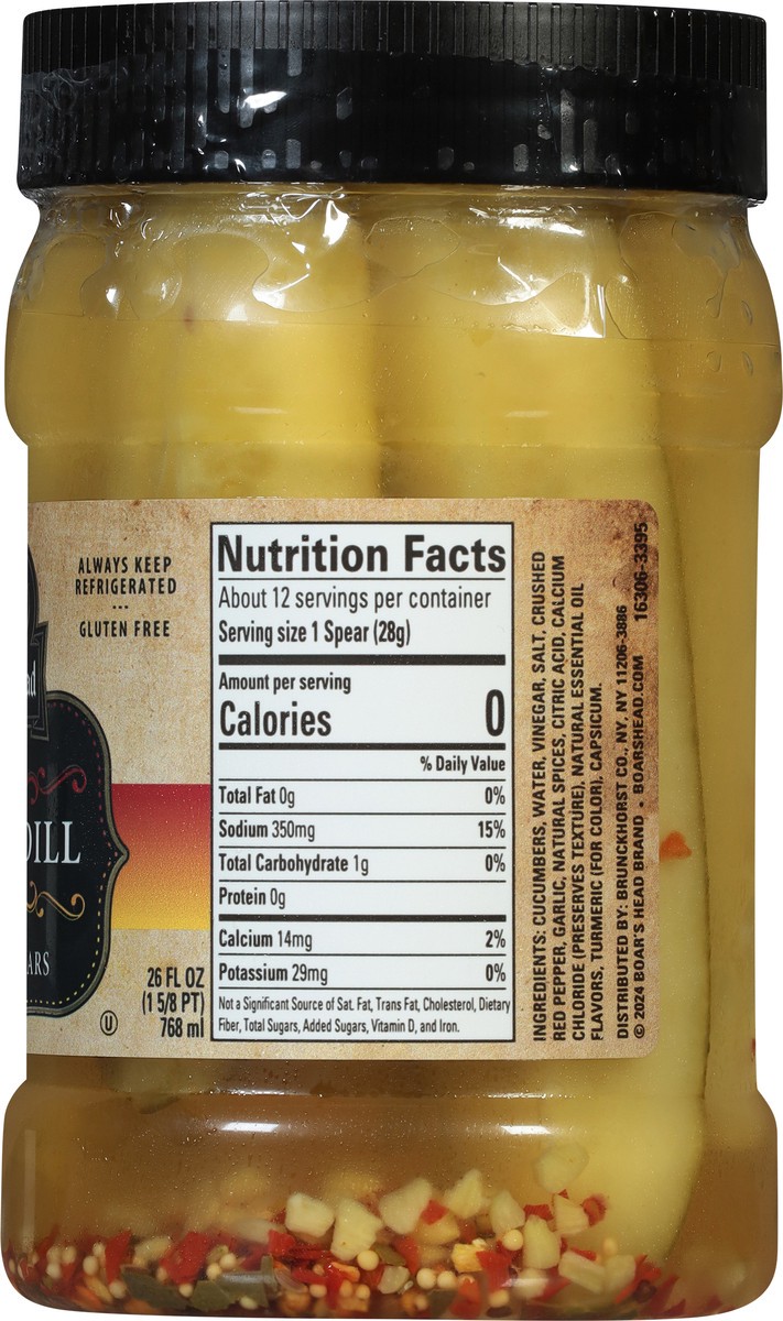 slide 5 of 12, Bh Spicy Pickle Spears, 1 ct