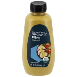 know & love Dijon Mustard 12 Ounces