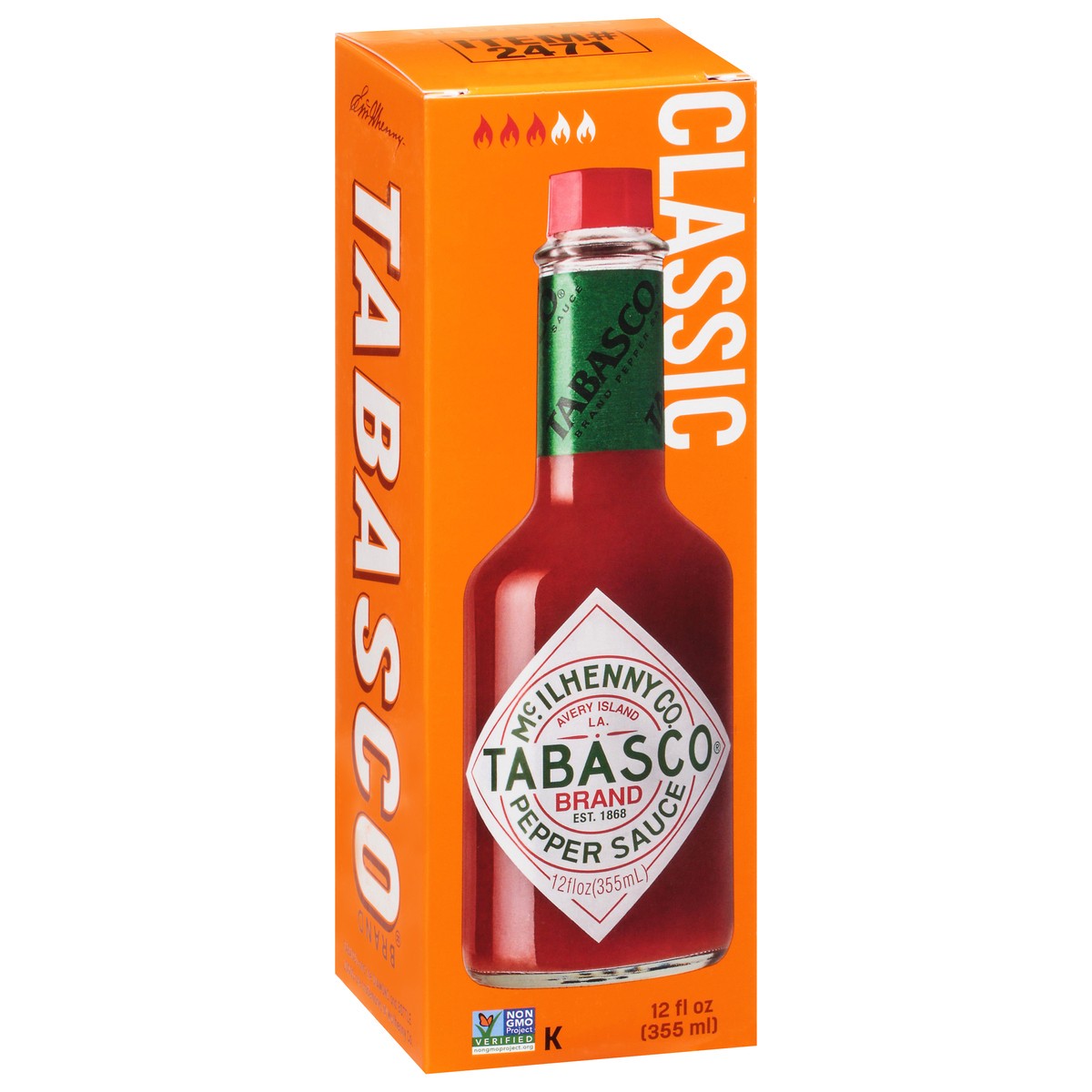 slide 2 of 9, Tabasco Classic Pepper Sauce 12 fl oz, 12 fl oz