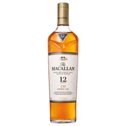 The Macallan 12yr Double Cask Single Malt Scotch Whisky - 750ml Bottle