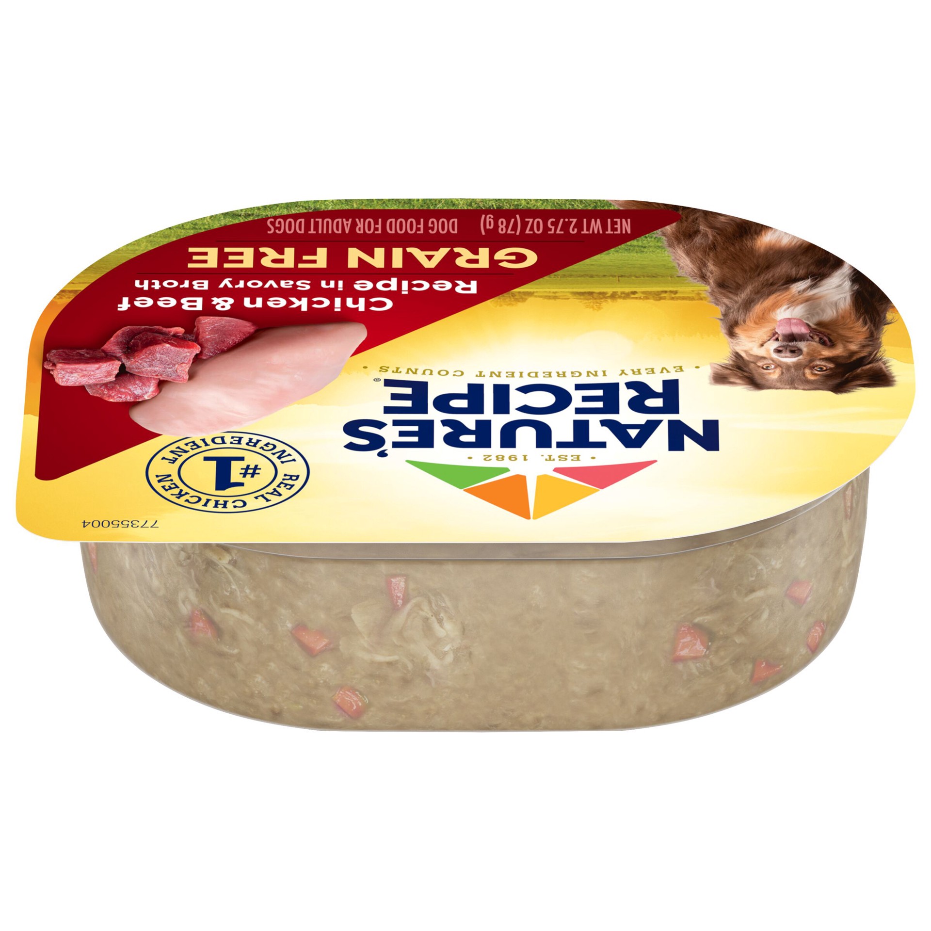 slide 7 of 10, 1/2.75Oz Natrecip Gf Chkn & Beef Rcp In Svry Brth, 2.75 oz