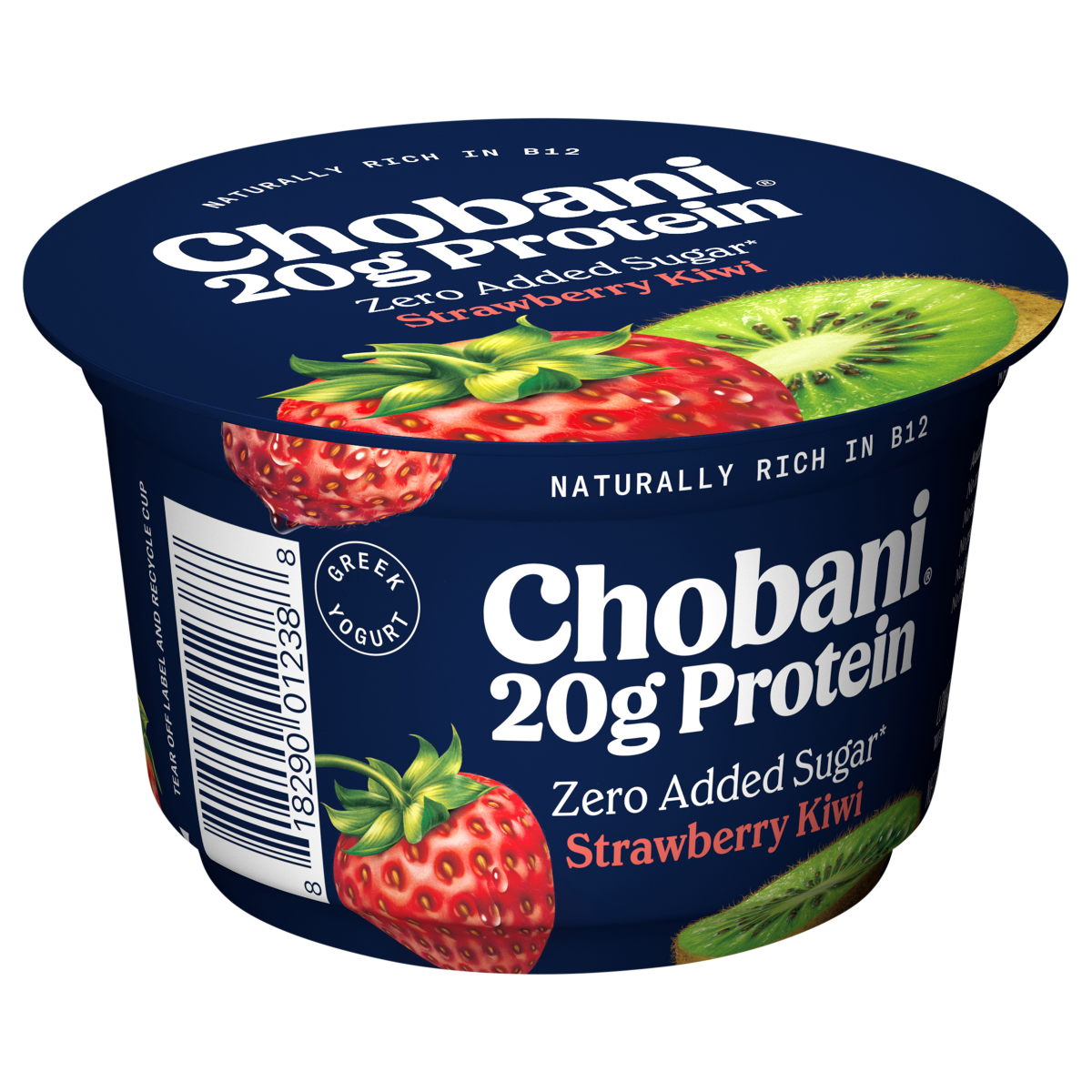slide 5 of 6, Chobani Protein Strawberry Kiwi Greek Yogurt, 6.7 oz