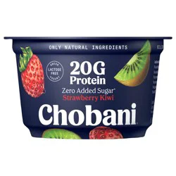 Chobani 20g Protein Lowfat Greek Yogurt Strawberry Kiwi 6.7oz Cup