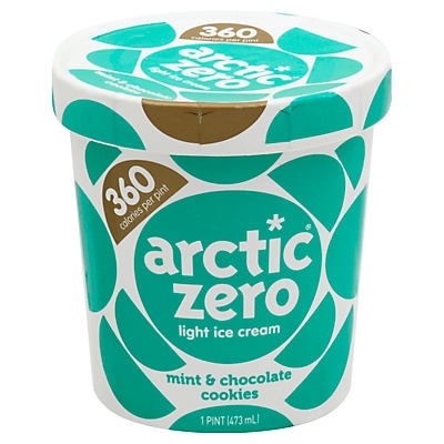 slide 1 of 1, Arctic Zero Mint & Chocolate Cookies Light Ice Cream, 16 oz