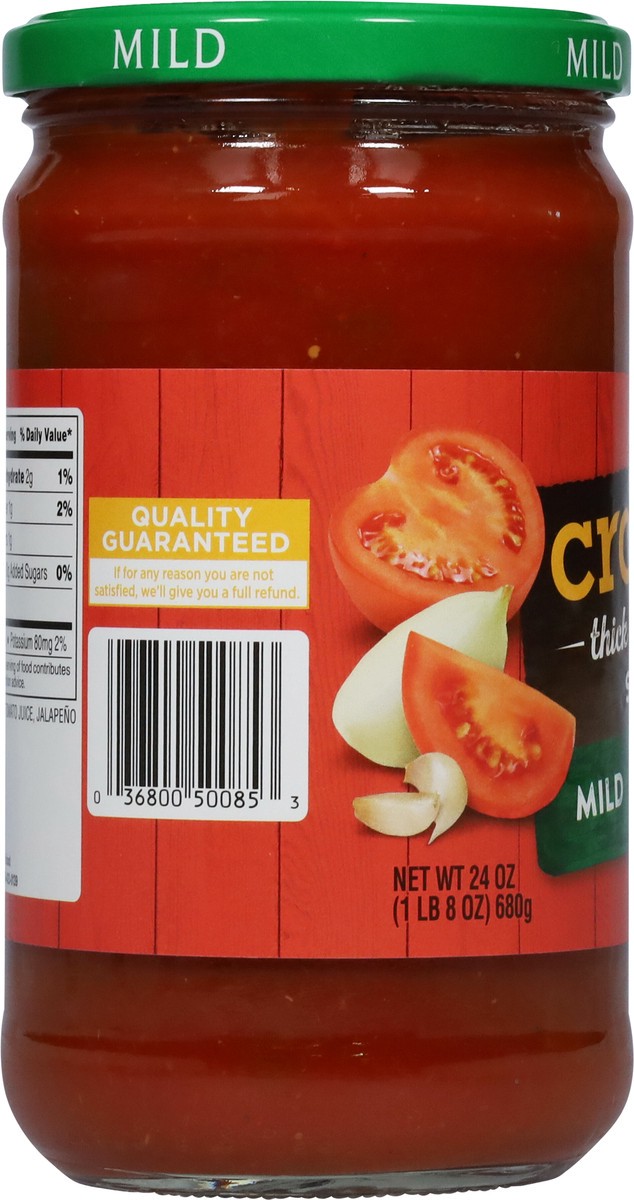 slide 8 of 9, Crav'n Flavor Mild Thick & Chunky Salsa 24 oz, 