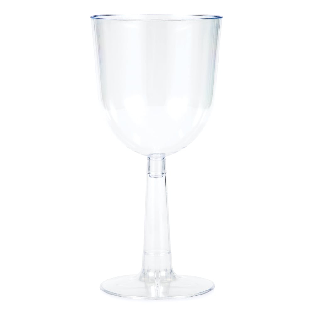 slide 1 of 1, Sensations Stem Wine Glass Clear Large, 4 ct