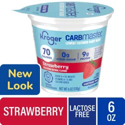 Kroger Carbmaster Strawberry Yogurt