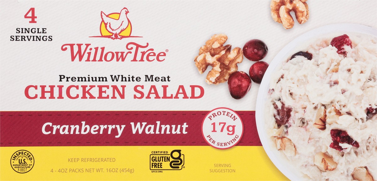 slide 6 of 13, Willow Tree Snack Cups-Cranberry Walnut, 16 oz