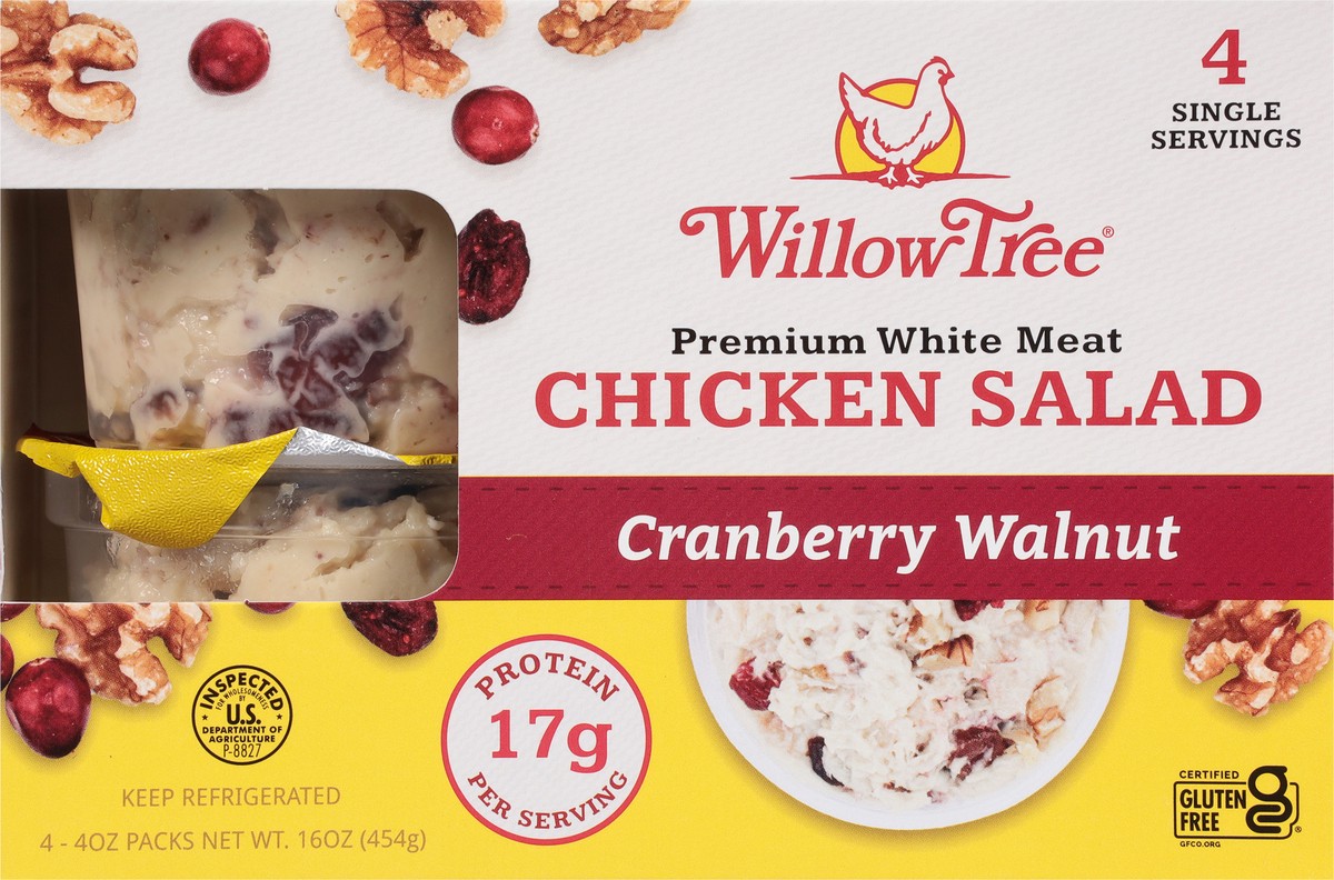 slide 10 of 13, Willow Tree Snack Cups-Cranberry Walnut, 16 oz