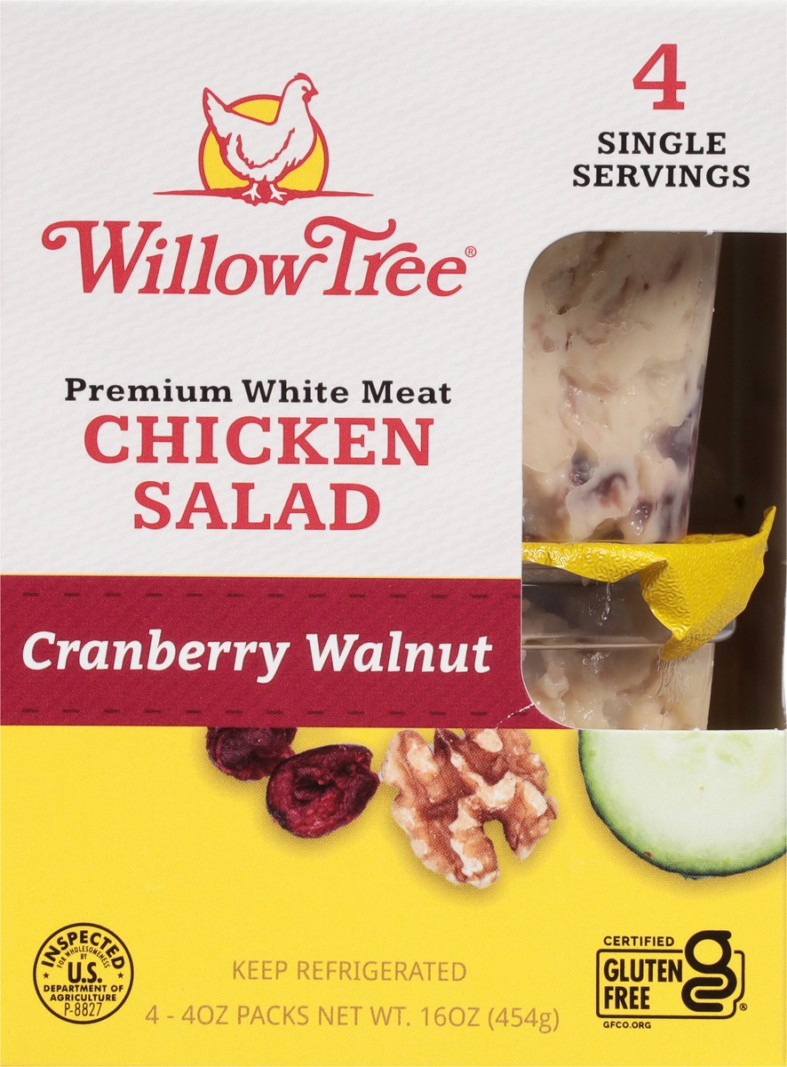 slide 8 of 13, Willow Tree Snack Cups-Cranberry Walnut, 16 oz