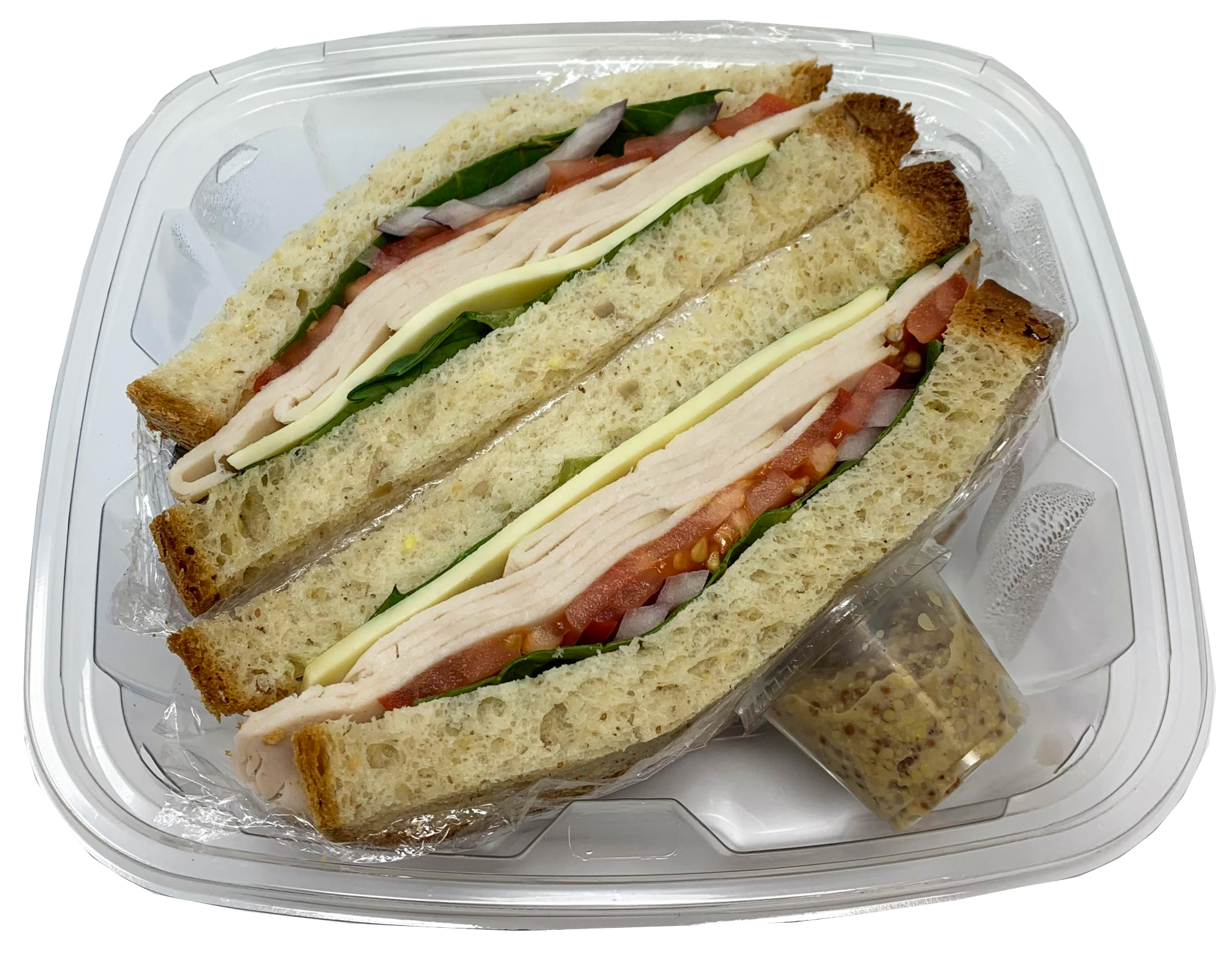 slide 1 of 1, Zerbos - Sandwiches Turkey Sandwich On Gluten Free Bread, 10 oz