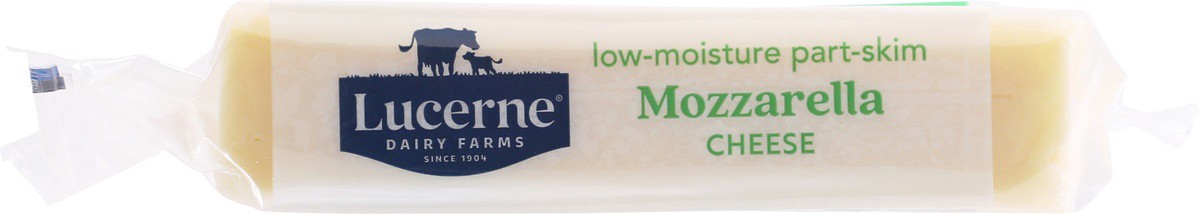 slide 5 of 9, Lucerne Diary Farms Dairy Farms Low-moisture Part-skim Mozzarella Cheese Block, 16 oz