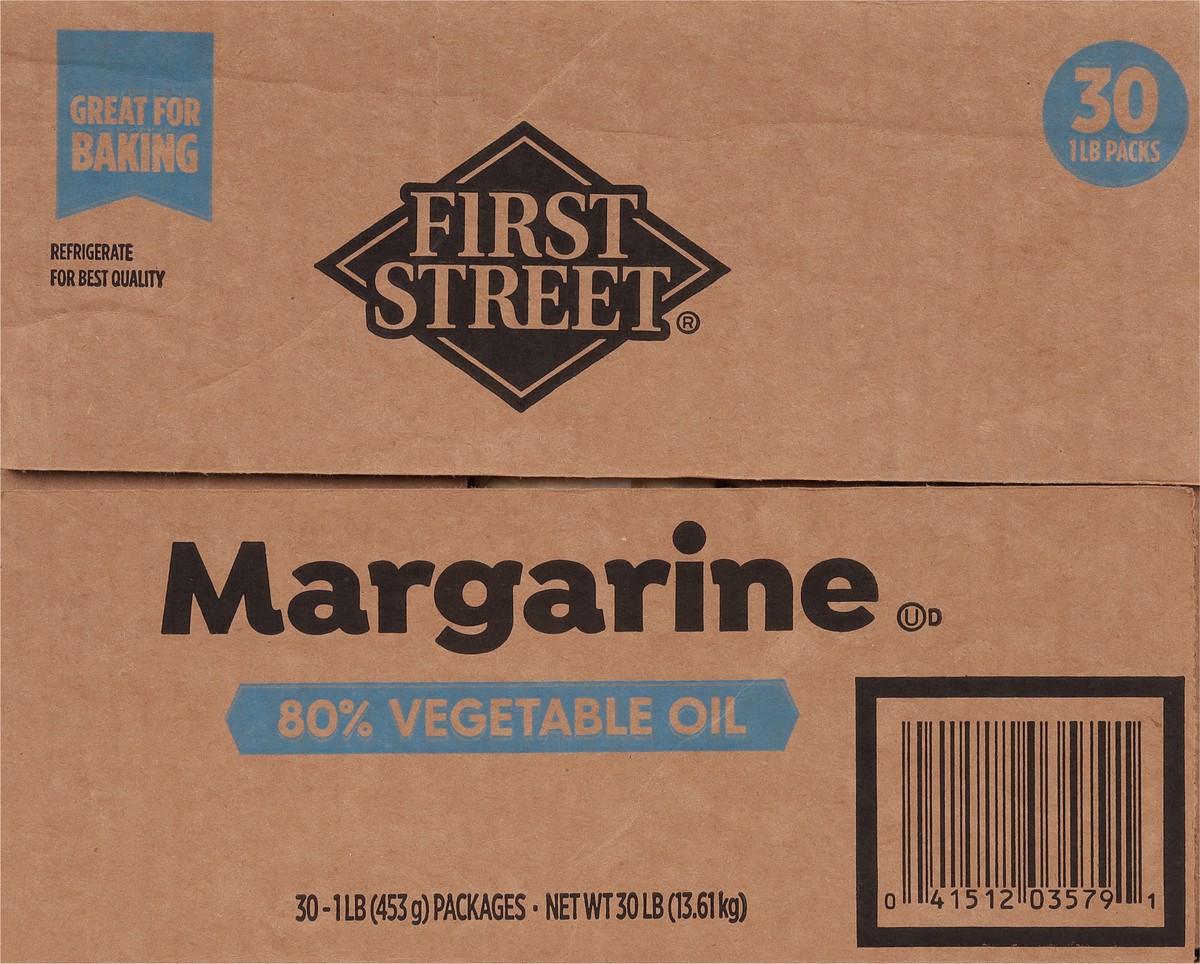 slide 8 of 14, First Street Deli Margarine Prints, 30 ct; 1 lb