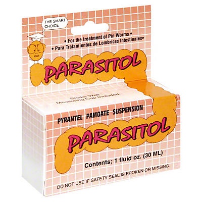 slide 1 of 1, Parasitol Pyrantel Pamoate Suspension, 1 oz