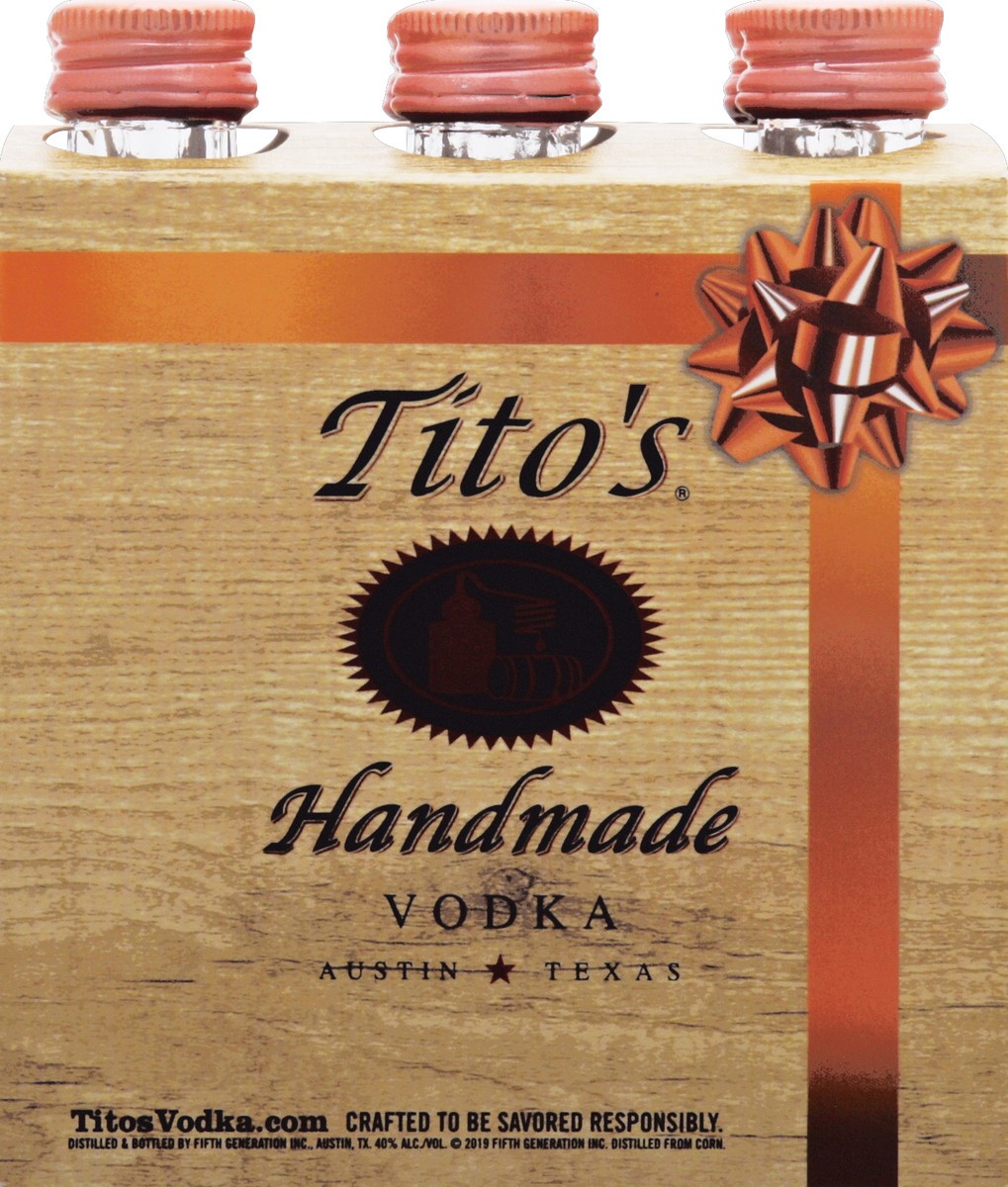 slide 1 of 6, Tito's Vodka 6 ea, 6 ct