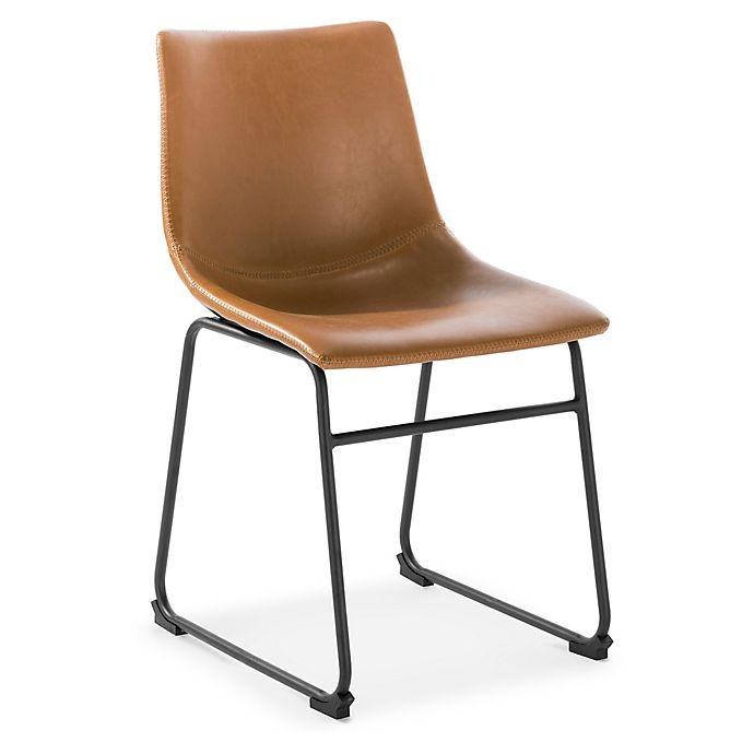 slide 2 of 7, Poly & Bark Edgemod Brinley Dining Chair - Tan, 2 ct