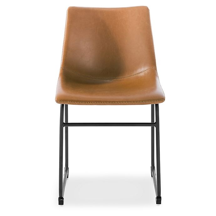 slide 3 of 7, Poly & Bark Edgemod Brinley Dining Chair - Tan, 2 ct