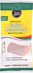 Best Choice Medicated Callus Remover Pads