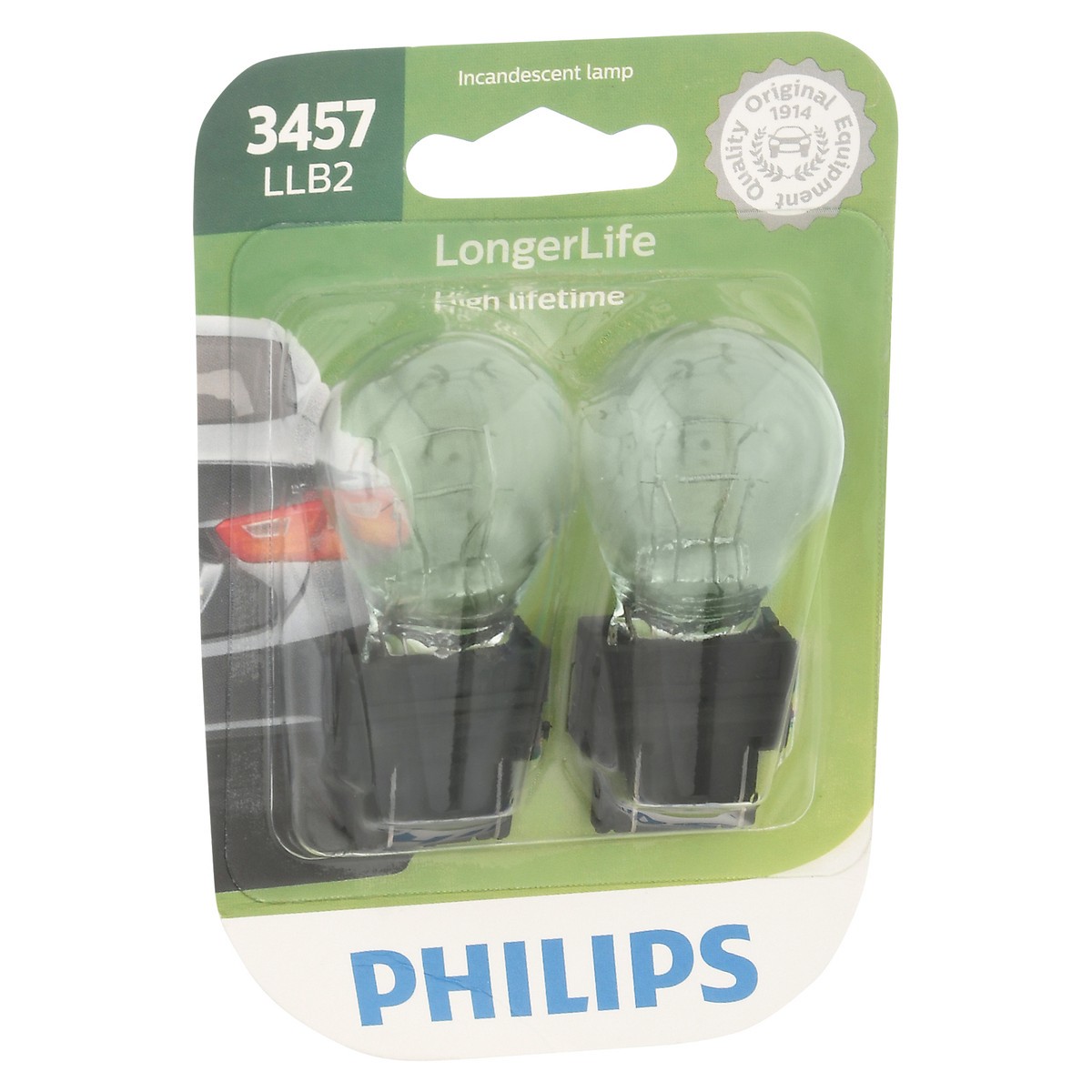 slide 3 of 9, Philips Incandescent Lamp Longer Life Light Bulb 2 ea, 1 ct