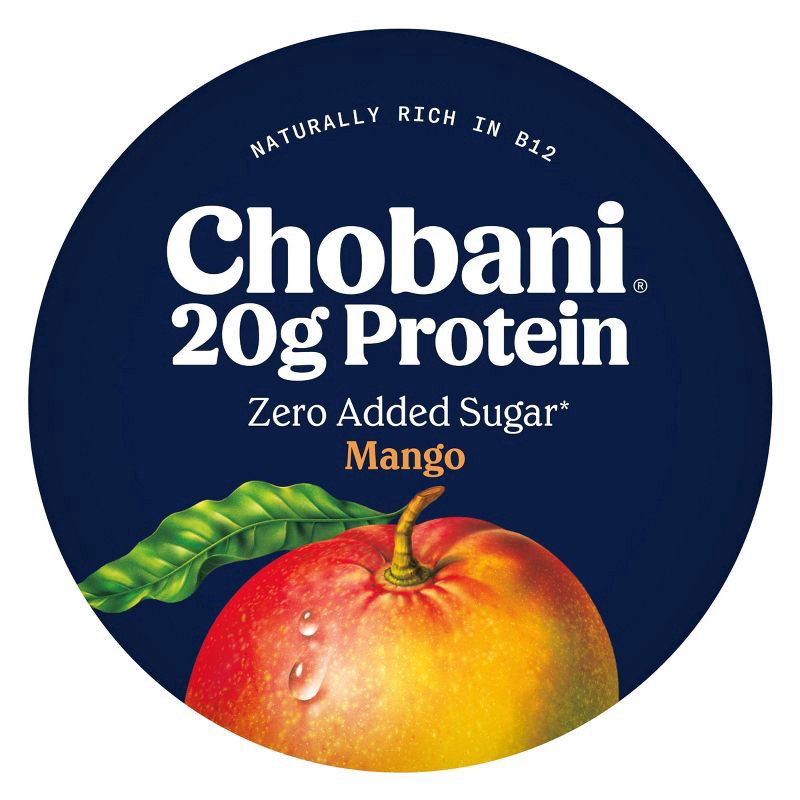 slide 3 of 6, Chobani 20g Protein Mango Greek Yogurt - 6.7oz, 5.3 oz