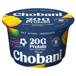 Chobani 20g Protein Lowfat Greek Yogurt Mango 6.7oz Cup