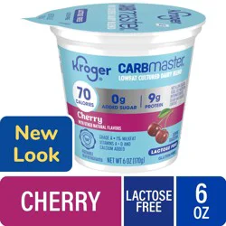 Kroger Carbmaster Cherry Yogurt