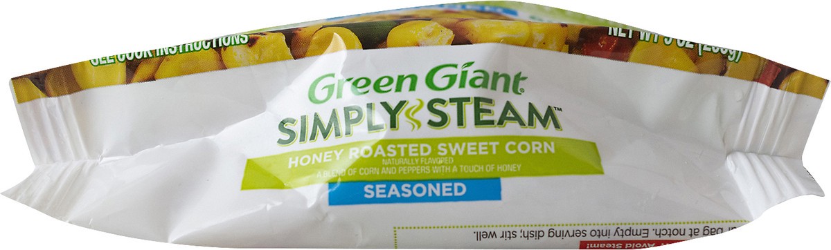 slide 4 of 10, Green Giant Simply Steam Seasoned Honey Roasted Sweet Corn 9 oz, 9 oz