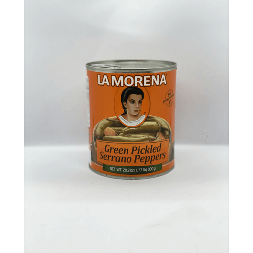 slide 1 of 1, La Morena L/Mrna Serrano Pepper, 27.75 oz