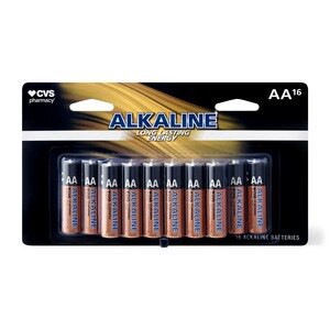 slide 1 of 1, CVS Health Cvs Alkaline Batteries Aa, 16 Ct, 1 ct