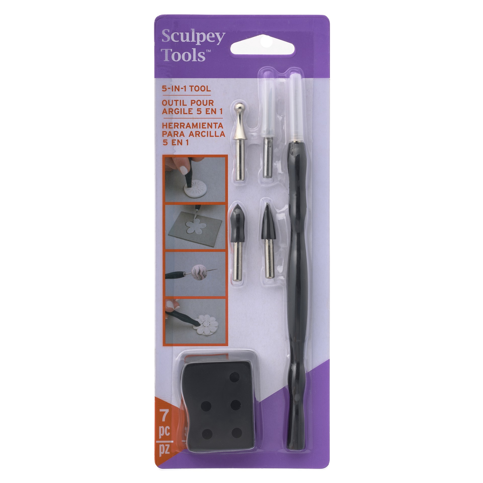 slide 4 of 5, Sculpey 5-In-1 Tool Set, 1 ct