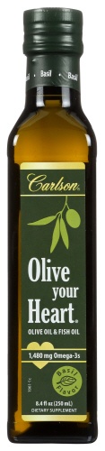 slide 1 of 1, Carlson Olive Your Heart Basil, 8.4 fl oz