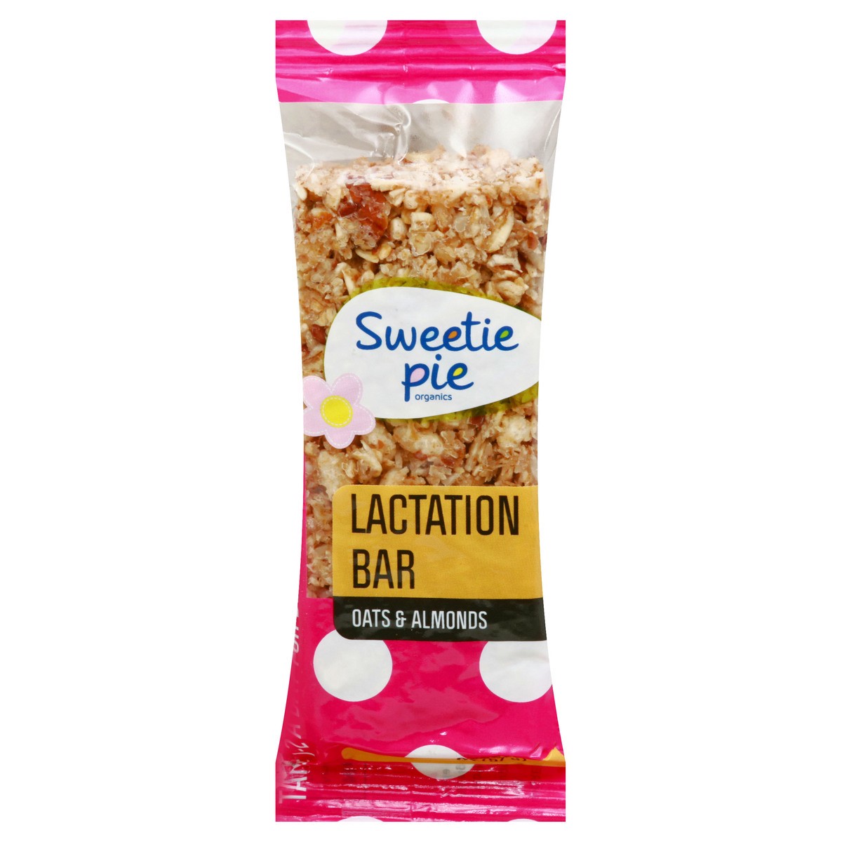 slide 1 of 13, Sweetie Pie Organics Oats & Almonds Lactation Bar 2 oz, 2 oz