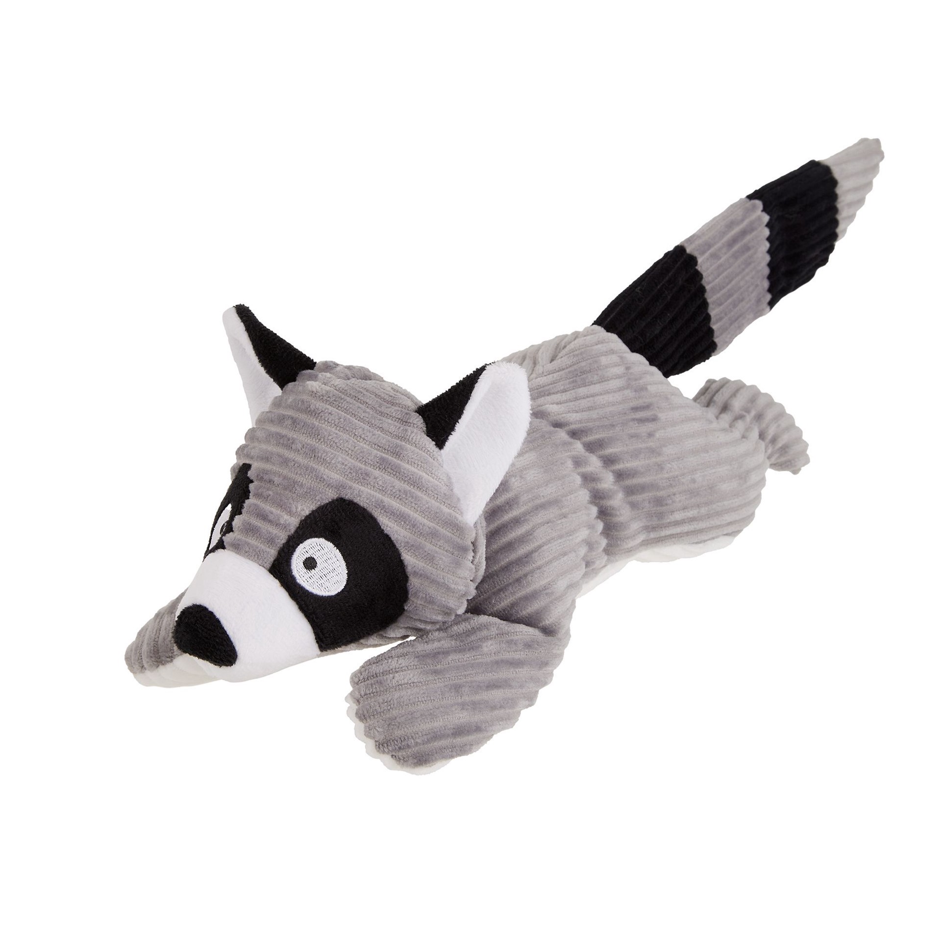 slide 1 of 1, Joyhound Biteshield Plush Raccoon Squeaky Dog Toy, MED