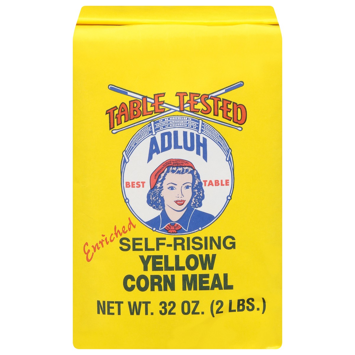 slide 2 of 4, Adluh Self-Rising Enriched Yellow Corn Meal 32 oz, 32 oz
