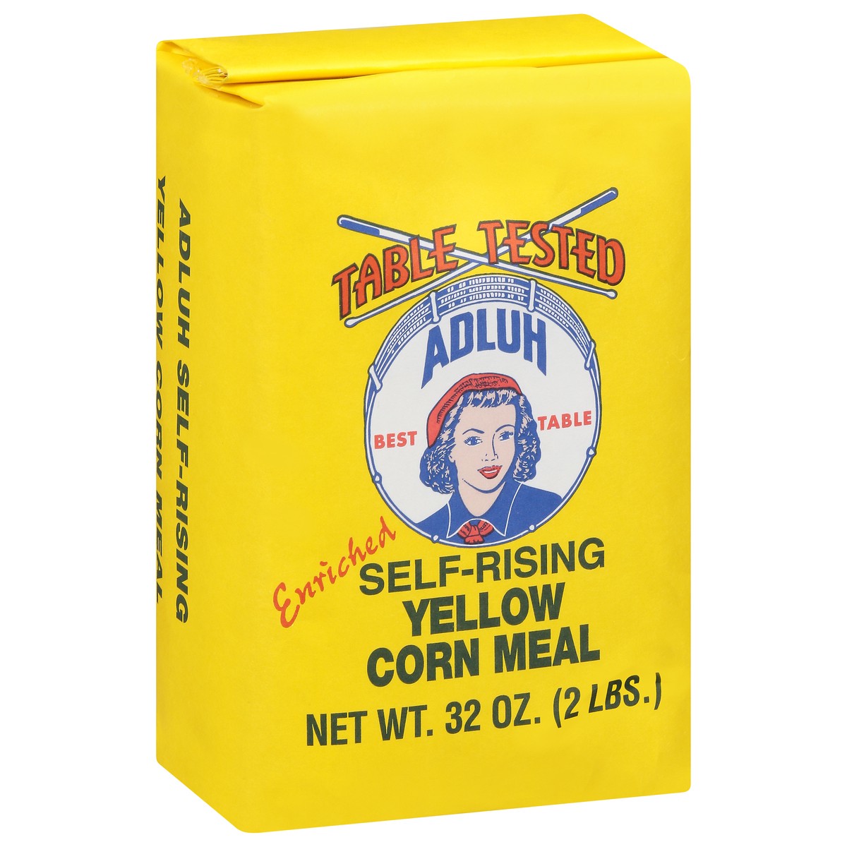 slide 4 of 4, Adluh Self-Rising Enriched Yellow Corn Meal 32 oz, 32 oz