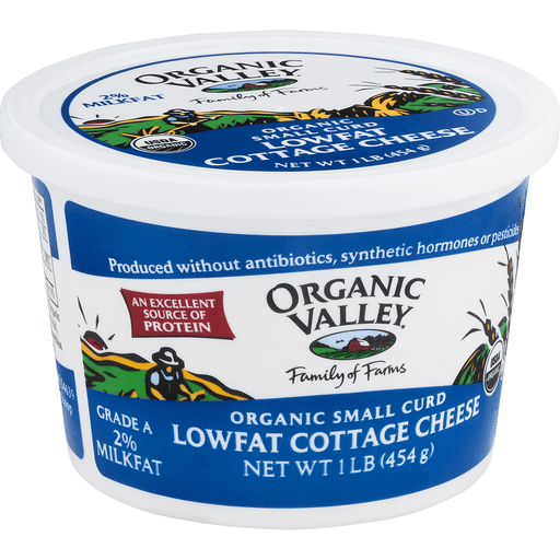 slide 3 of 16, Organic Valley Cottage Cheese 1 lb, 1 lb