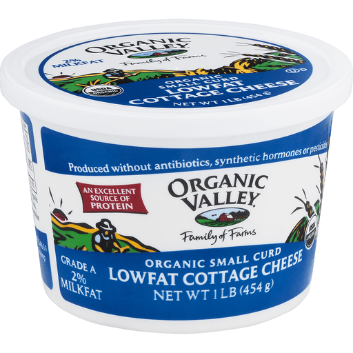Organic Valley Low Fat Cottage Cheese 16 oz Shipt