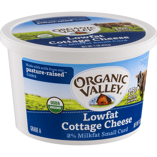 slide 4 of 16, Organic Valley Cottage Cheese 1 lb, 1 lb