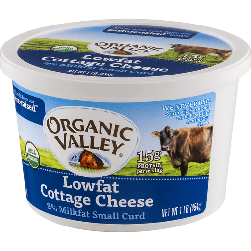 slide 7 of 16, Organic Valley Cottage Cheese 1 lb, 1 lb