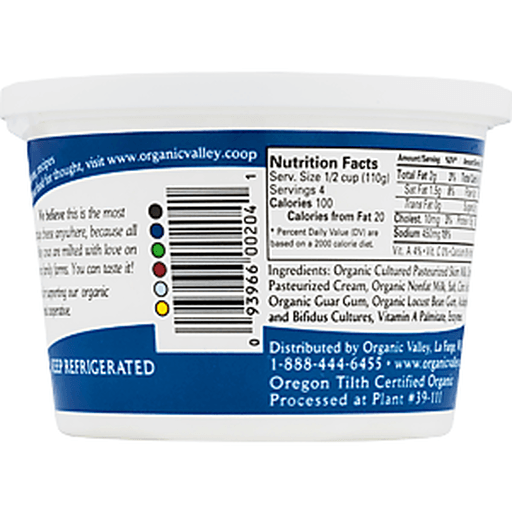 slide 9 of 16, Organic Valley Cottage Cheese 1 lb, 1 lb
