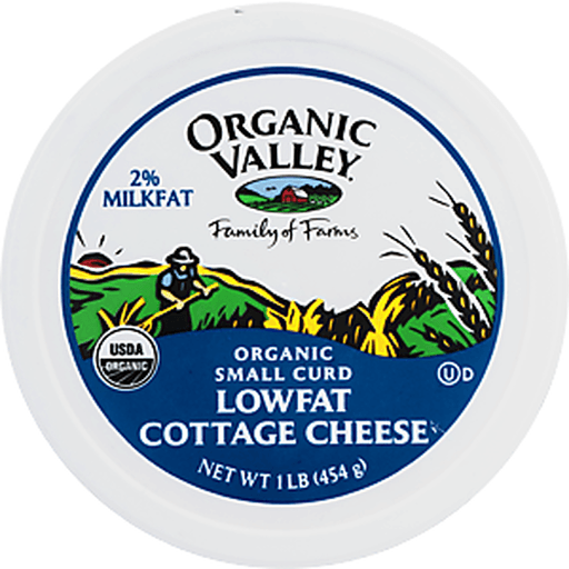 Organic Valley Low Fat Cottage Cheese 16 oz Shipt