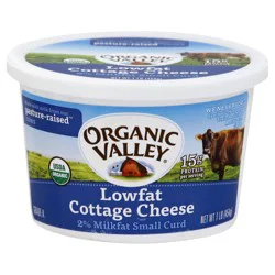 Organic Valley Cottage Cheese 1 lb