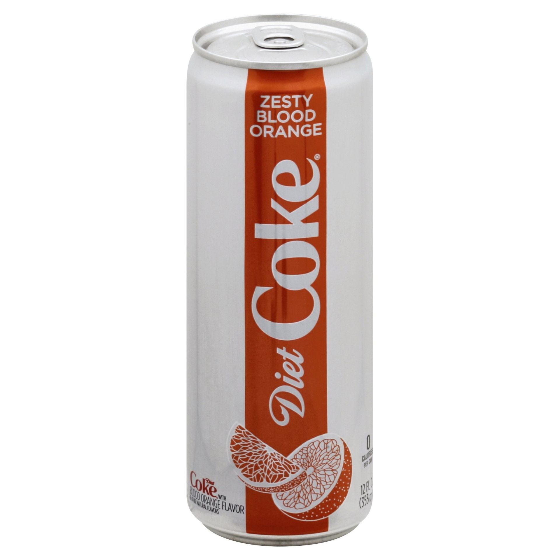 slide 1 of 4, Coca-Cola Zesty Blood Orange Diet Coke, 12 fl oz